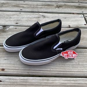 NWT Black Slip-On Vans